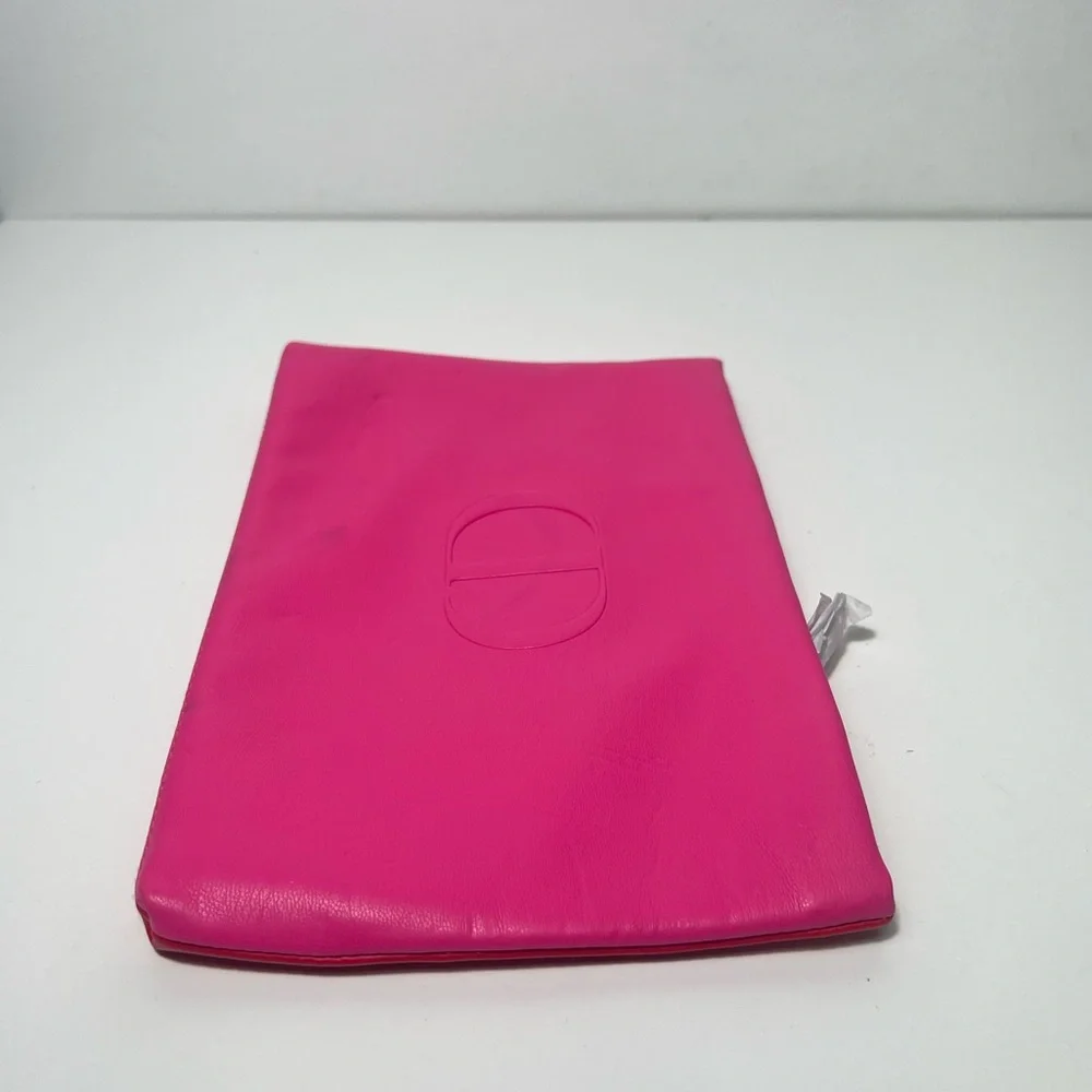 Christian Dior CD Logo Cosmetic Makeup Travel Dopp Kit Toiletry Bag Clutch Pouch